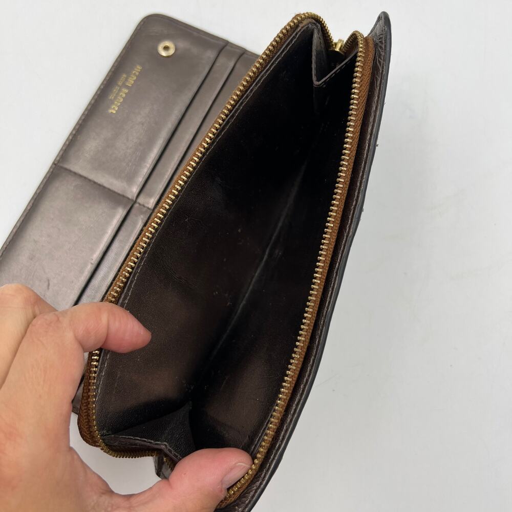 Henri Bendel Patchwork Snake Embossed Leather Wal… - image 7